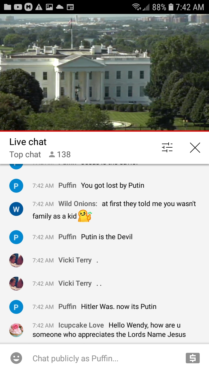 High Quality EarthTV WH chat 7-13-21 #184 Blank Meme Template