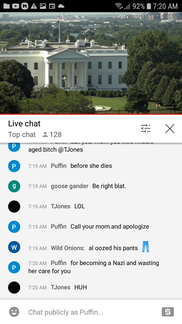 High Quality EarthTV WH chat 7-13-21 #192 Blank Meme Template