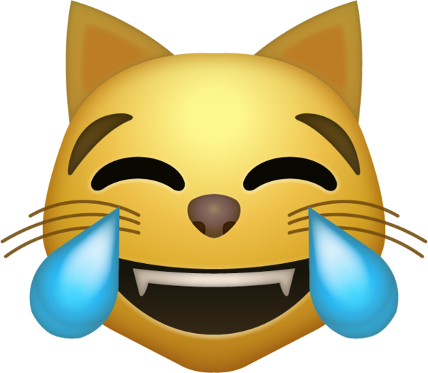 cat laugh Blank Meme Template