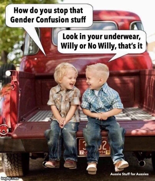 Gender Confusion | image tagged in willy wonka | made w/ Imgflip meme maker