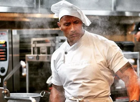 The Rock Cooking Blank Meme Template