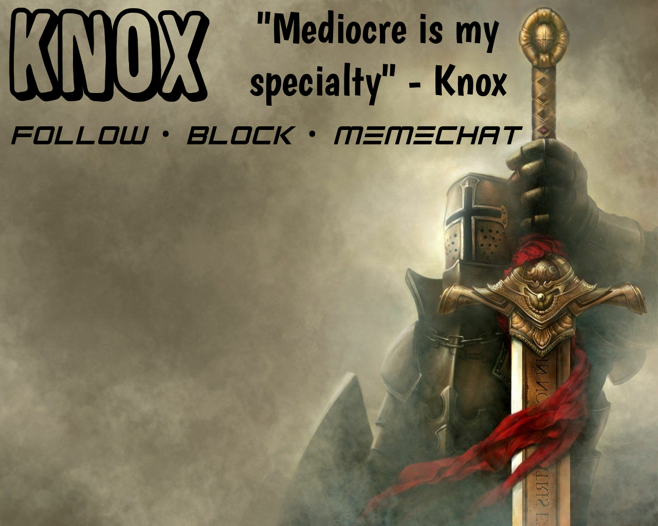 Knox announcement template v15 Blank Meme Template