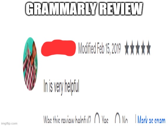 how | GRAMMARLY REVIEW | image tagged in grammarly,but why tho,you had one job just the one | made w/ Imgflip meme maker