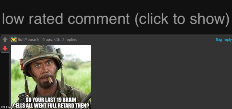Link in the comments | image tagged in low rated comment dark mode version | made w/ Imgflip meme maker