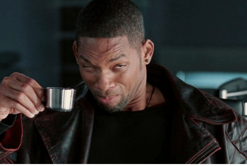 will smith drinking Blank Meme Template