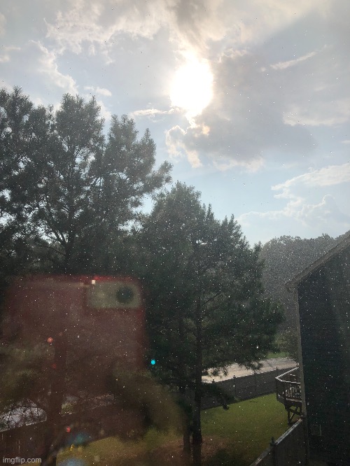 It’s raining even though it’s sunny | made w/ Imgflip meme maker