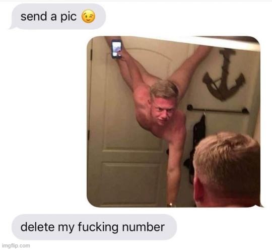 delete my number | made w/ Imgflip meme maker