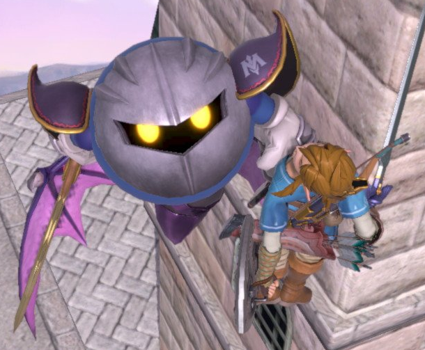 meta knight throws something Blank Meme Template