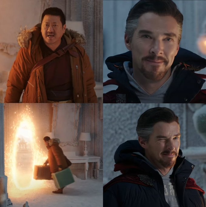 High Quality the wink of doctor strange Blank Meme Template