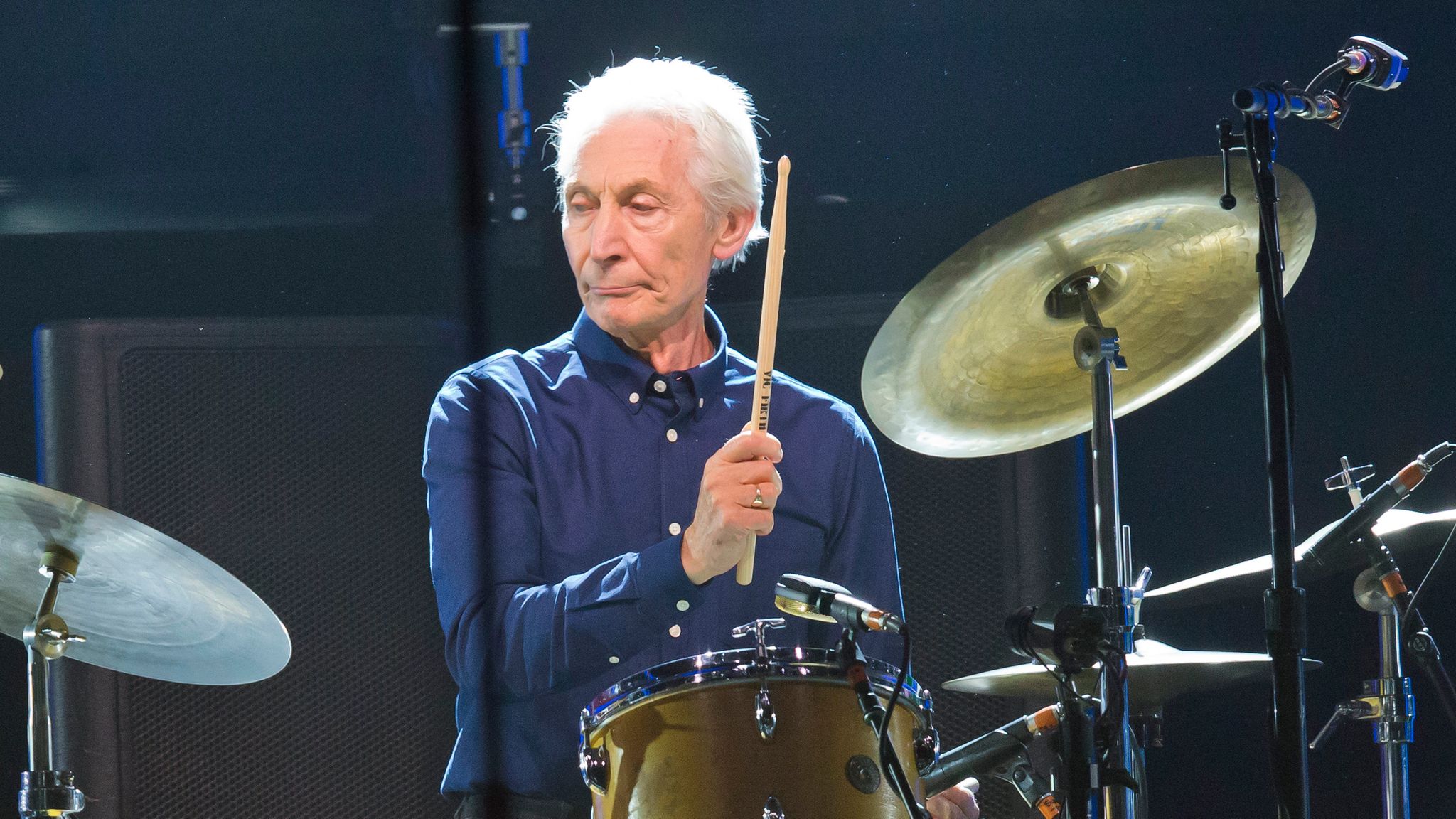 High Quality Charlie Watts Tribute Blank Meme Template