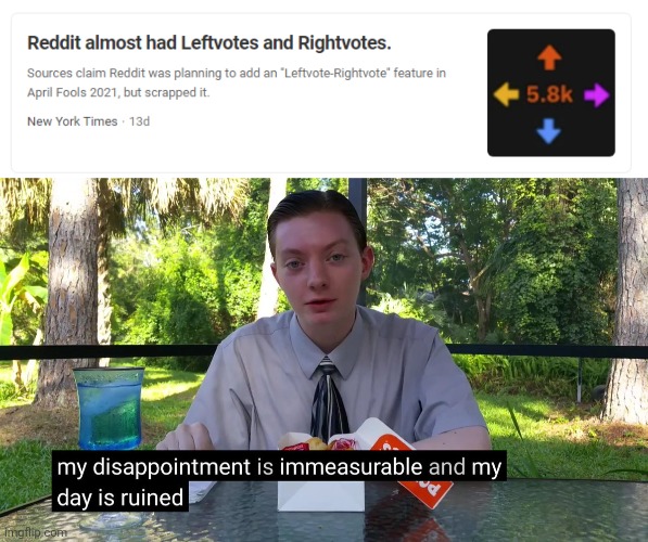 Oh boy what a waste | image tagged in my disappointment is immeasurable | made w/ Imgflip meme maker