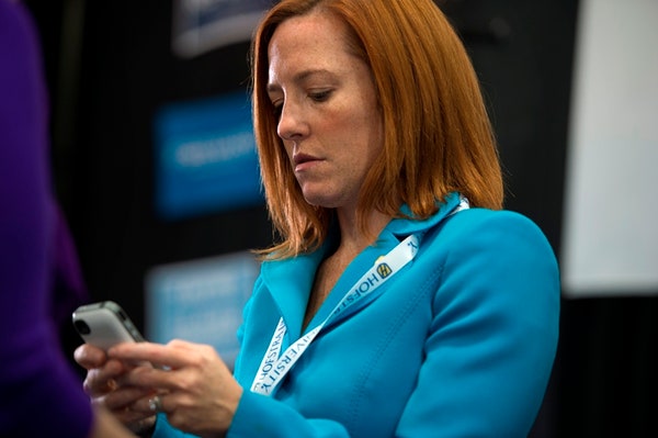 Psaki text message Blank Meme Template