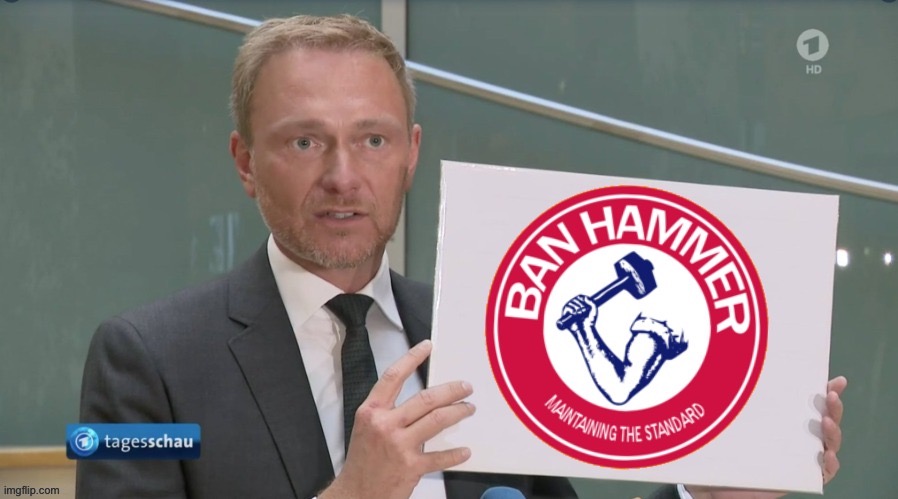 In which we discuss The Banhammer (TM). | image tagged in banhammer proposal | made w/ Imgflip meme maker