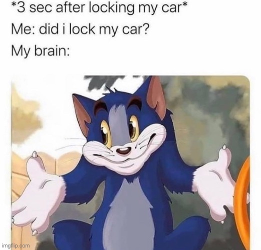 Me coming back and my windows broken because I locked the car: *hmm* | image tagged in funny,tom and jerry,unsettled tom,funny memes,memes | made w/ Imgflip meme maker