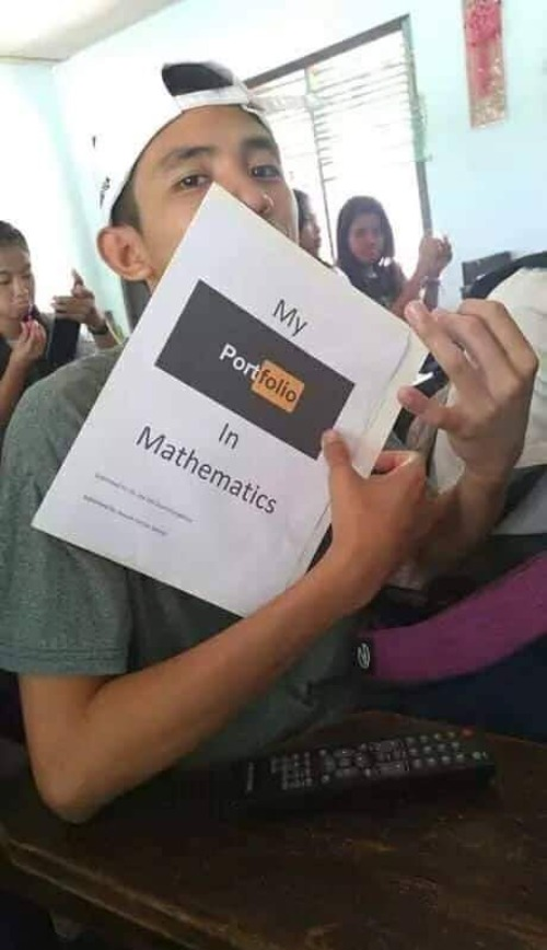 High Quality "portfolio" Blank Meme Template