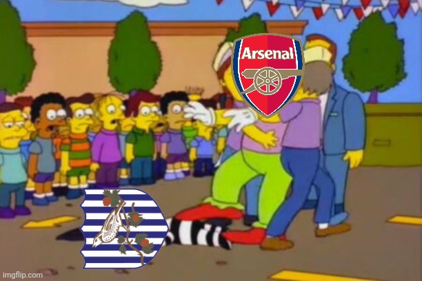 West Brom 0 Arsenal 6 | image tagged in stop stop he's already dead,west brom,arsenal,funny,football,soccer | made w/ Imgflip meme maker