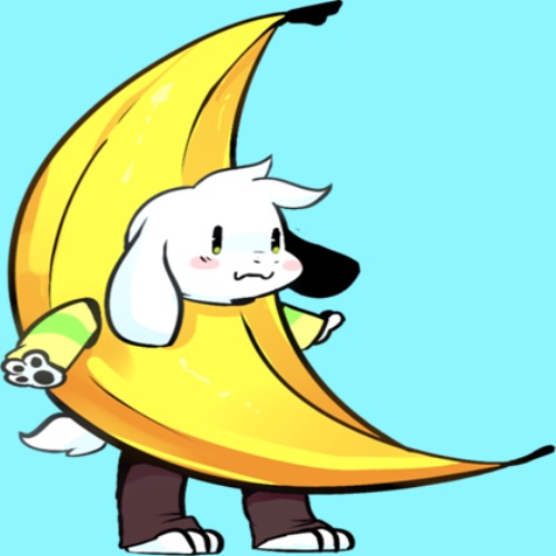 banana asriel | image tagged in banana asriel | made w/ Imgflip meme maker