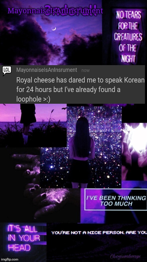 (Ty bean_child) MayonnaiseIsAnInsrument Black and purple temp | image tagged in ty bean_child mayonnaiseisaninsrument black and purple temp | made w/ Imgflip meme maker
