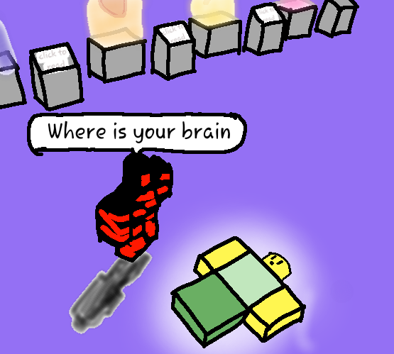 Where is your brain redrawn Blank Meme Template