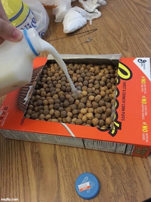 cereal | made w/ Imgflip meme maker