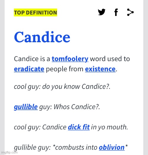 Candice | made w/ Imgflip meme maker