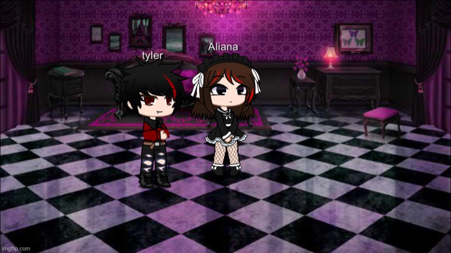 image tagged in aliana and tyler | made w/ Imgflip meme maker