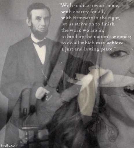 idk why Kylie thought she could photobomb this solemn moment | image tagged in abraham lincoln quote kylie photobomb | made w/ Imgflip meme maker