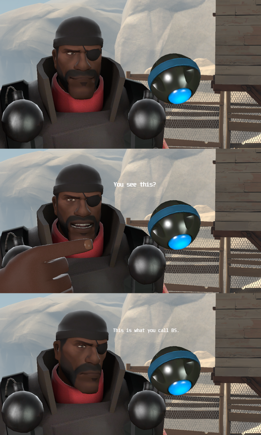 High Quality See this, this is bs Blank Meme Template