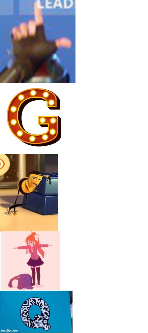 Take the LG-BEE-TQ | image tagged in lgbtq,bee movie,t pose | made w/ Imgflip meme maker