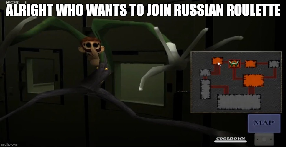 happy | ALRIGHT WHO WANTS TO JOIN RUSSIAN ROULETTE | image tagged in happy | made w/ Imgflip meme maker