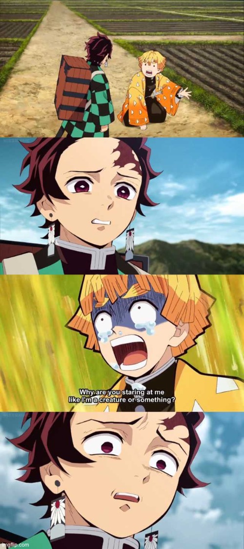 AAAAAAAA | image tagged in demon slayer eugh | made w/ Imgflip meme maker