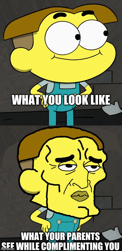 It do be like that sometimes | WHAT YOU LOOK LIKE; WHAT YOUR PARENTS SEE WHILE COMPLIMENTING YOU | image tagged in so true | made w/ Imgflip meme maker