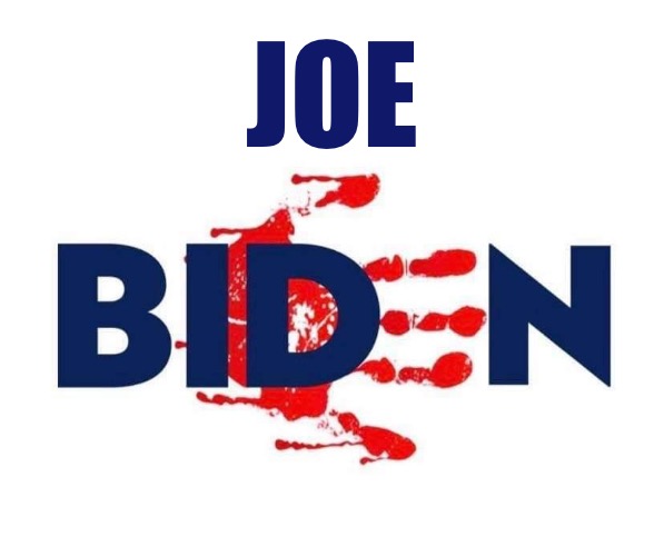 Raise your hand if you could see this coming as a result of horrendous planning | JOE | image tagged in joe blood on his hands | made w/ Imgflip meme maker