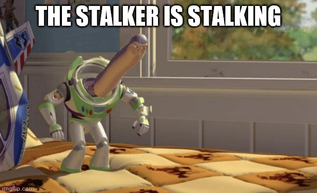 Hmm yes | THE STALKER IS STALKING | image tagged in hmm yes | made w/ Imgflip meme maker