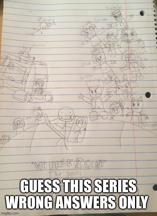 GUESS THIS SERIES WRONG ANSWERS ONLY | made w/ Imgflip meme maker