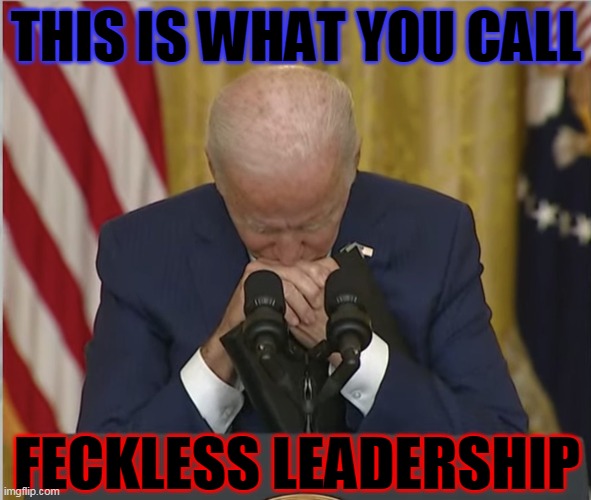 THIS IS WHAT YOU CALL; FECKLESS LEADERSHIP | made w/ Imgflip meme maker