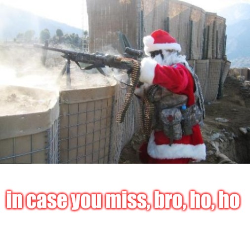 in case you miss, bro, ho, ho | image tagged in memes,hohoho,blank white template | made w/ Imgflip meme maker