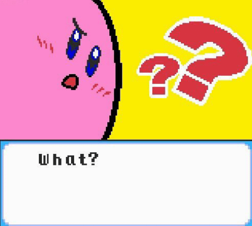 Kirby what? Blank Meme Template