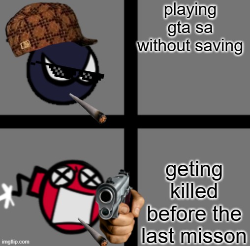Mad Whitty | playing gta sa without saving; geting killed before the last misson | image tagged in mad whitty | made w/ Imgflip meme maker