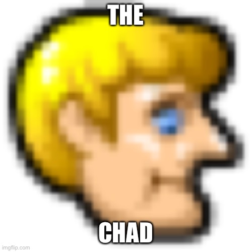 THE CHAD | THE; CHAD | image tagged in chad,funny | made w/ Imgflip meme maker