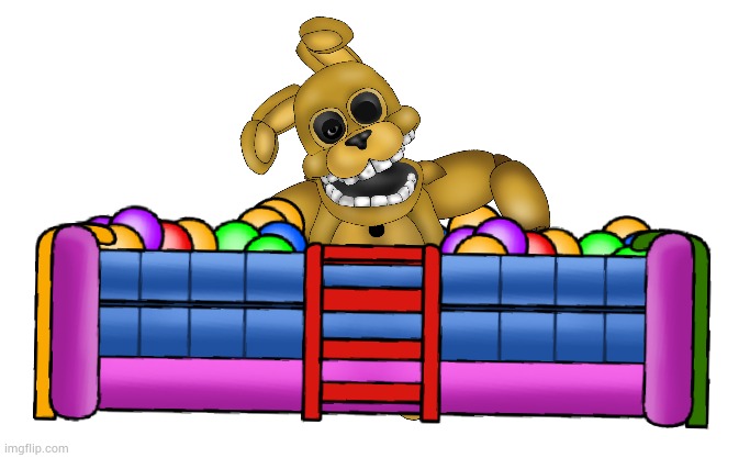 The monster in the ballpit | made w/ Imgflip meme maker