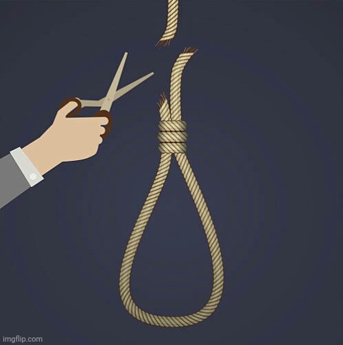 My Custom Template: Cutting the noose | image tagged in cutting the noose,custom template,noose,templates,template,cutting | made w/ Imgflip meme maker