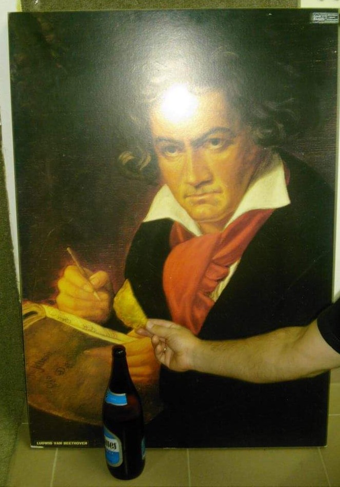 Beethoven empanada Blank Meme Template