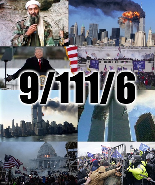 9/111/6 |  9/111/6 | image tagged in trump,maga,osama bin laden,terrorist,9/111/6,9/11 | made w/ Imgflip meme maker