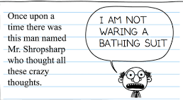 High Quality crazy thoughts, diary of a wimpy kid, comic Blank Meme Template