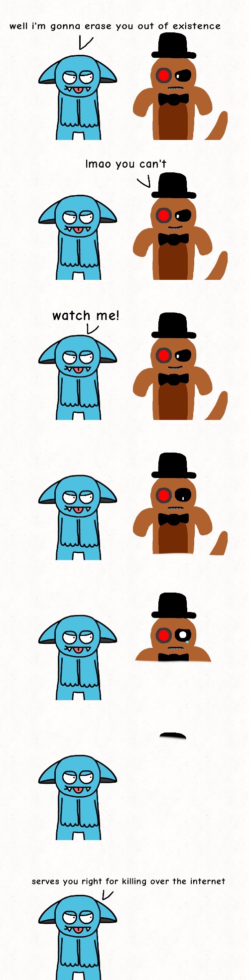 I was 11 when I made this. How hypocritical of me. | made w/ Imgflip meme maker