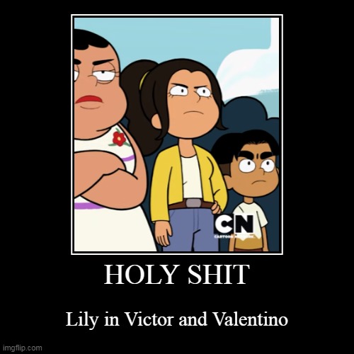 wtf Lily how did you get there teach me how to get in cartoon network | made w/ Imgflip demotivational maker