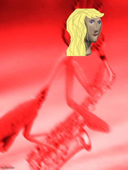 [AGGRESSIVELY PLAYS SAXOPHONE] | image tagged in aggressively plays saxophone | made w/ Imgflip meme maker