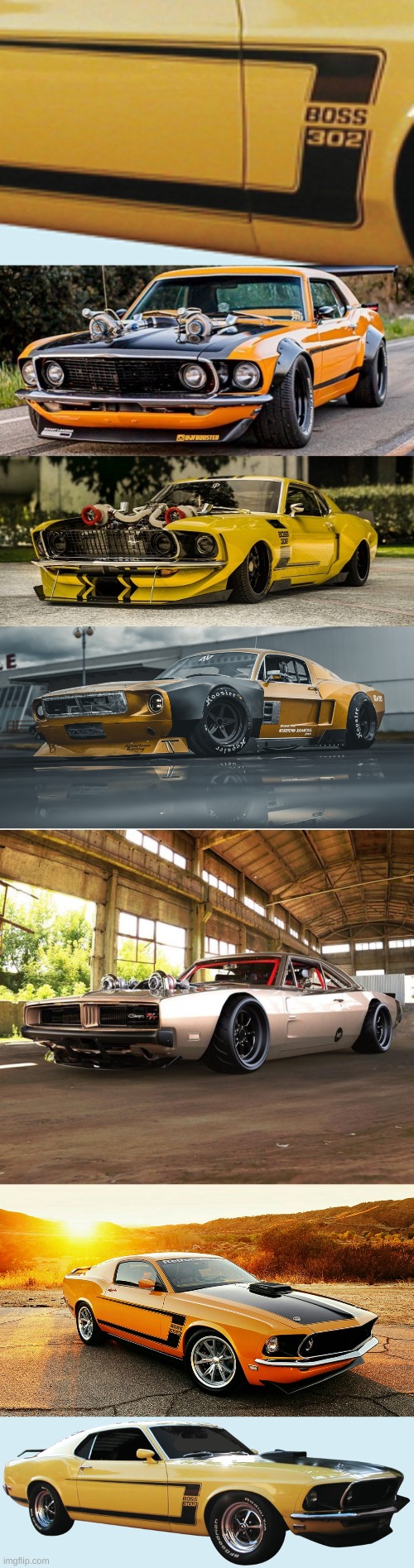 mustang for life, bitch! | image tagged in mustang boss 302 | made w/ Imgflip meme maker