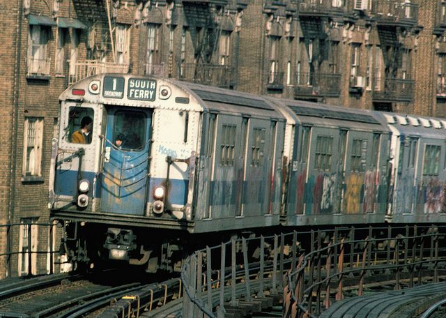 1980s nyc subway Blank Meme Template